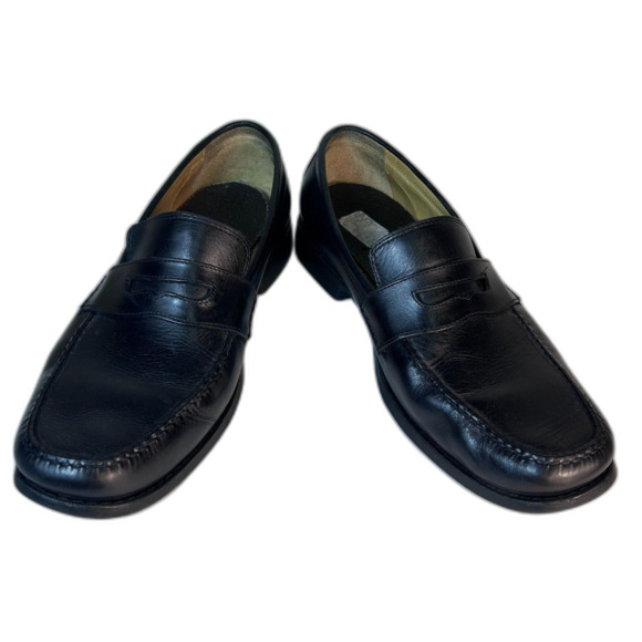 Johnston & Murphy Men\'s Black Leather Classic Penny Loafer Size 11M main image 13